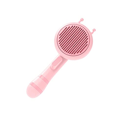 budiniao Tierhaarentferner Bürsten Massagegerät Anti Rutsch Selbstreinigungs Haarstyling Pflegewerkzeug Zubehör für professionellen Salon, Rosa budiniao Tierhaarentferner Bürsten Massagegerät Anti Rutsch Selbstreinigungs Haarstyling Pflegewerkzeug Zubehör für professionellen Salon, Rosa von budiniao