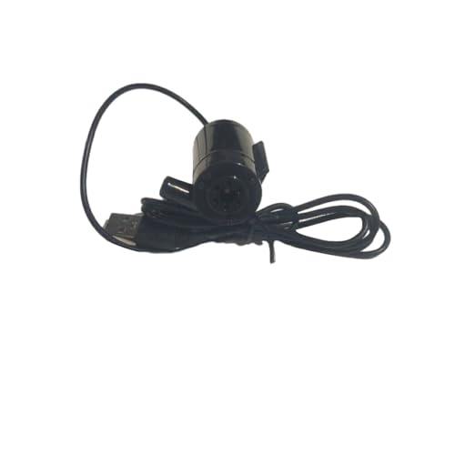 budiniao USB betriebene Tauch Mini Wasserpumpe, geräuscharm, für Aquarien, Springbrunnen, DC 5 V, 2–3 l/min, amphibisch, Heimgebrauch, Schwarz budiniao USB betriebene Tauch Mini Wasserpumpe, geräuscharm, für Aquarien, Springbrunnen, DC 5 V, 2–3 l/min, amphibisch, Heimgebrauch, Schwarz von budiniao