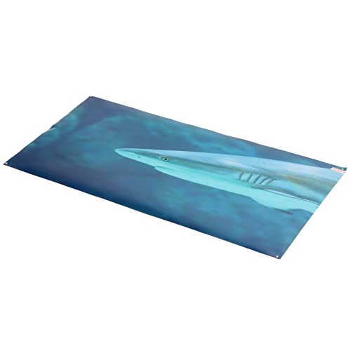 buhb Aquarium-Tapeten-Aufkleber, Klares Muster, Lichtbeständig, Aquarium-Hintergrundpapier, PVC, Selbstklebend, 3D-Effekt, für Glasbecken (122 * 50 cm) von buhb