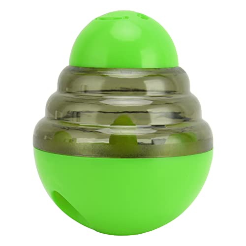 Dog Treat Dispenser Ball Fördert die Verdauung Puzzle Ball Pet Toy Einstellbare Langsame Fütterung für das Training (Grün) von buhb