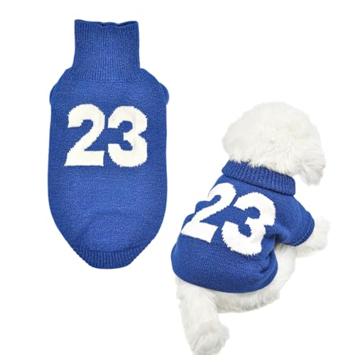 Haustierkleidung, Hundekleidung, leuchtet im Dunkeln (Blau, Größe S) von bulingbuling