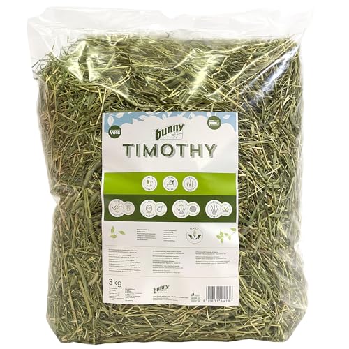 bunnyNature Timothy 3kg | Hochwertiges Heu für Zwergkaninchen & Nagetiere | Made in Germany | Natürlicher Zahnabriebt | Tierwohl & Qualität bunnyNature Timothy 3kg | Hochwertiges Heu für Zwergkaninchen & Nagetiere | Made in Germany | Natürlicher Zahnabriebt | Tierwohl & Qualität von bunny NATURE