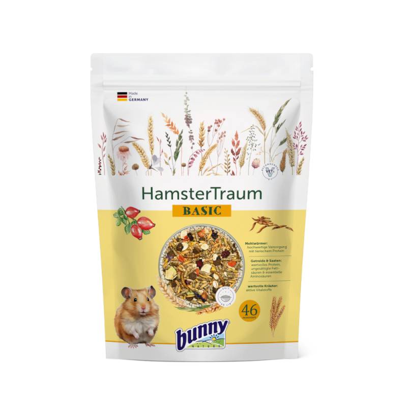 Bunny HamsterTraum BASIC - 2 x 600 g von bunnyNature