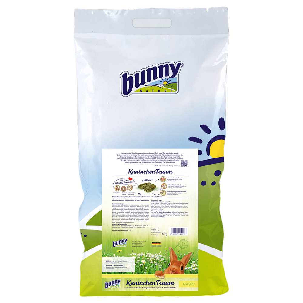 Bunny KaninchenTraum BASIC - 2 x 4 kg von bunny