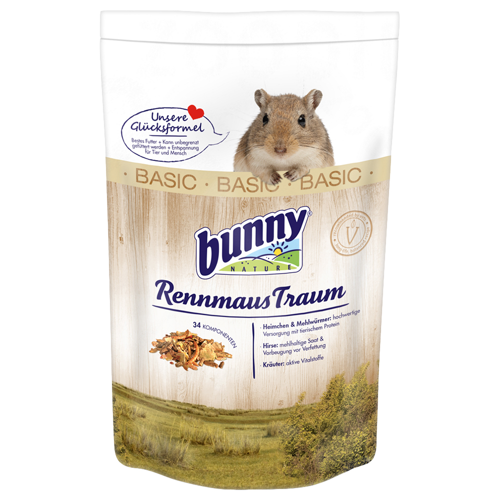 Bunny RennmausTraum BASIC - 2 x 600 g von bunnyNature