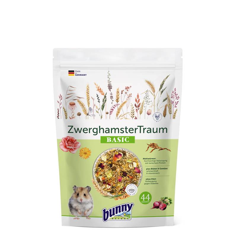 Bunny ZwerghamsterTraum Basic 2x600g von bunny