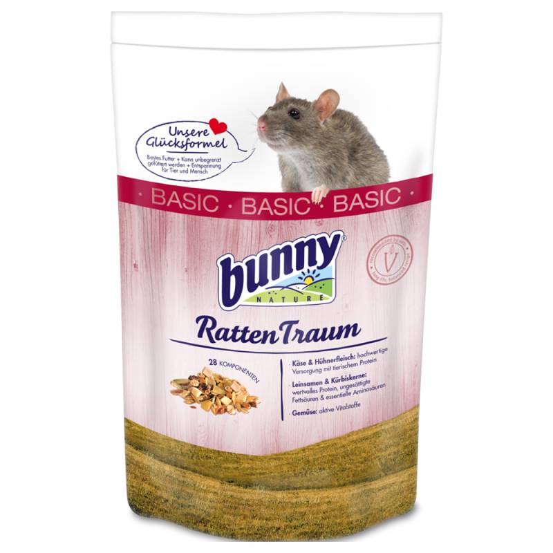 Bunny RattenTraum Basic - Sparpaket: 2 x 500 g von bunnyNature