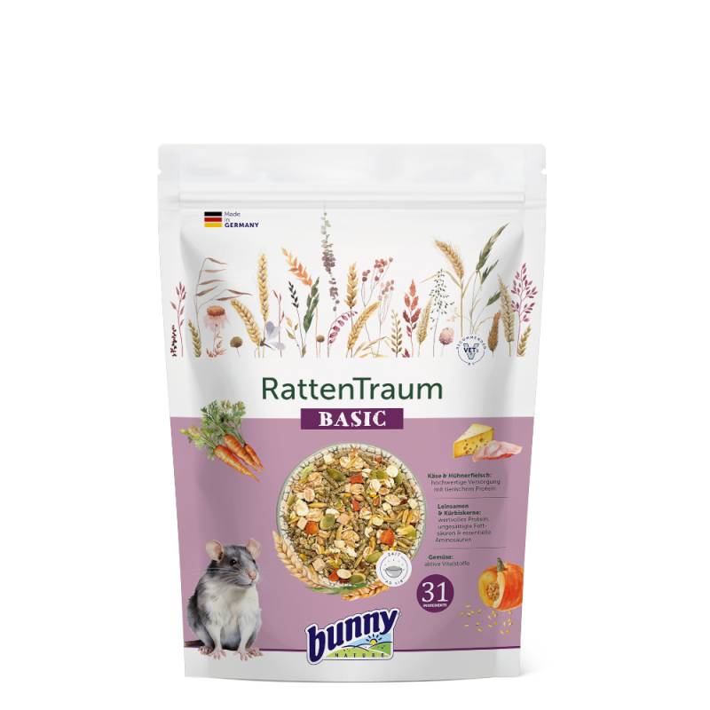 Bunny RattenTraum Basic - Sparpaket: 2 x 500 g von bunnyNature