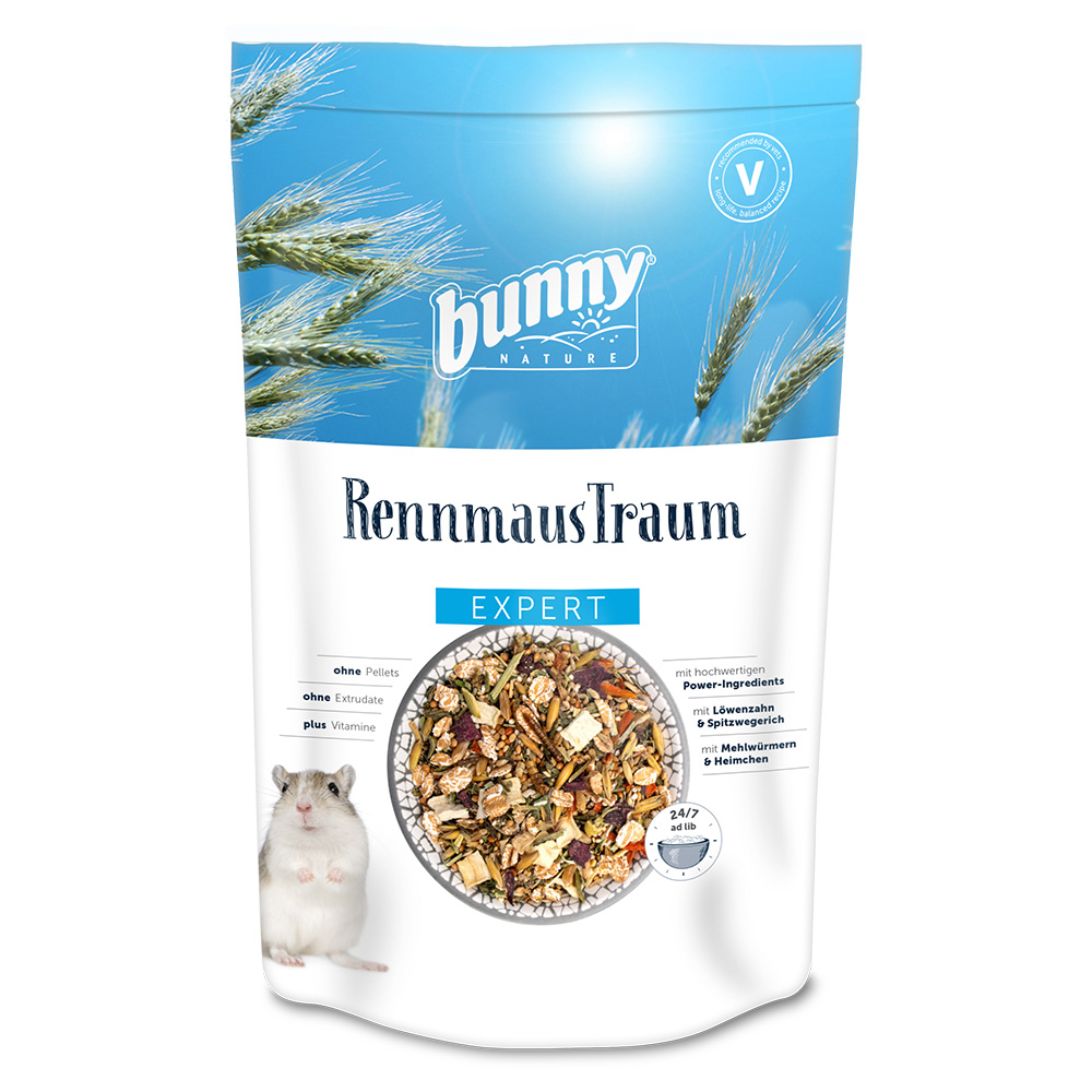 Bunny RennmausTraum Expert - Sparpaket: 2 x 500 g Bunny RennmausTraum Expert - Sparpaket: 2 x 500 g von bunnyNature