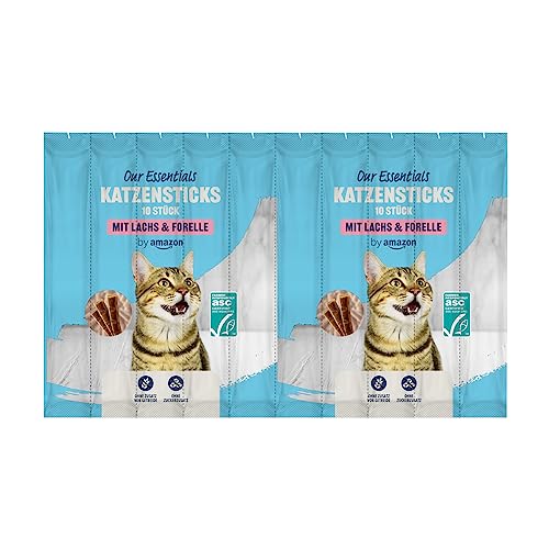 Our Essentials by Amazon Katzensticks mit Lachs & Forelle 50g von by Amazon