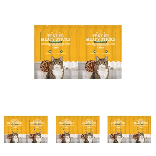 by Amazon Cat Sticks Huhn & Leber 50g (Packung mit 4) von by Amazon