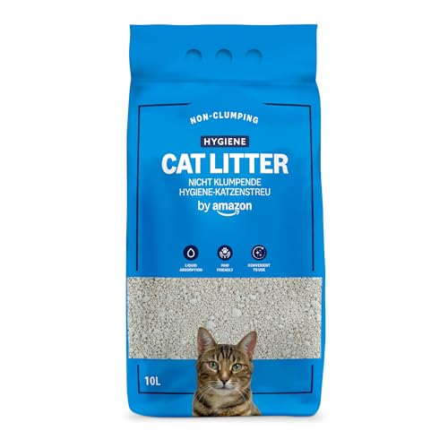 by Amazon Hygiene-Katzenstreu, Nicht klumpend, 10 l von by Amazon