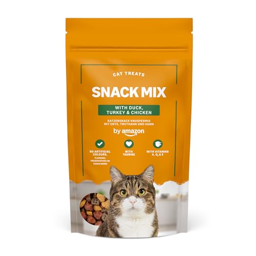 by Amazon - Katzensnacks - Mischung mit Ente, Truthahn und Huhn, 70 g by Amazon - Katzensnacks - Mischung mit Ente, Truthahn und Huhn, 70 g von by Amazon