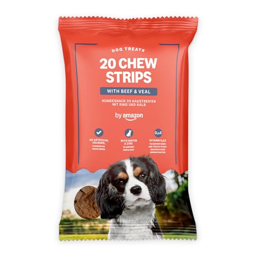 by Amazon - Leckerlis für Hunde - 20 Streifen Rindfleisch, 200 g by Amazon - Leckerlis für Hunde - 20 Streifen Rindfleisch, 200 g von by Amazon