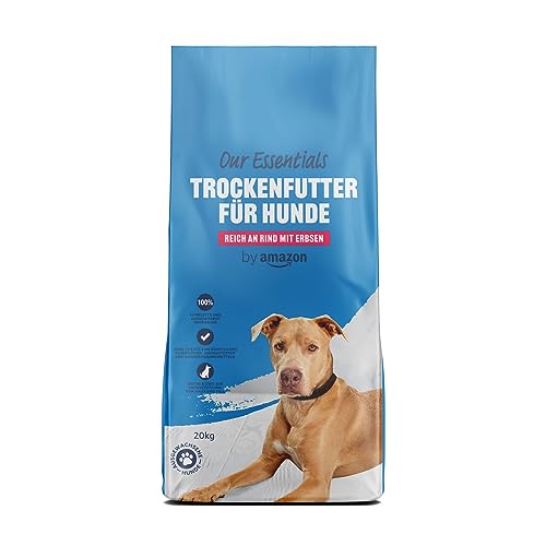 by Amazon Trockenfutter für Hunde, Reich an Rindfleisch mit Erbsen, 20kg by Amazon Trockenfutter für Hunde, Reich an Rindfleisch mit Erbsen, 20kg von by Amazon
