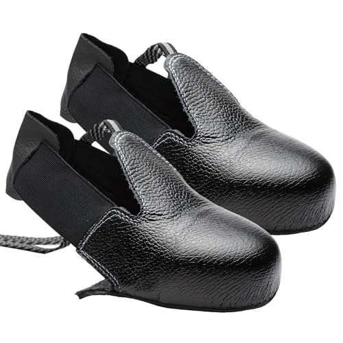 byepica Cougar Paws Dachstiefel, schützende Stahl- und Lederschuhe für Schindel- und Metalldächer, stoßfest und verschleißfest, passend für 36–46, ideal für den Außenbereich von byepica