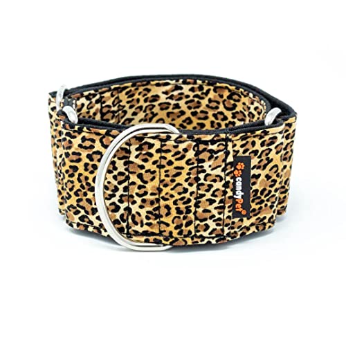 candyPet® Martingale Dog Collar - Leopard Model, S von candyPet