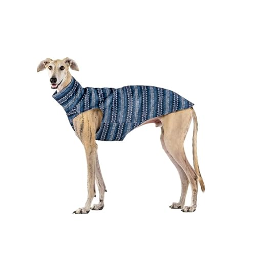 Windhund-Wollpullover - Stil, Wärme und Komfort - Elegantes Design und Passform Schutz vor Kälte - Ideal für Windhund, Greyhound, Podencos und Windhunde - Ethnic, S von candyPet