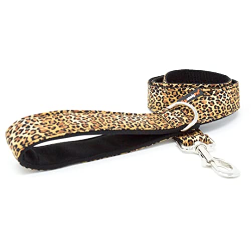 candyPet® Leopard Hundeleine 120 cm mit gepolstertem Griff von candyPet