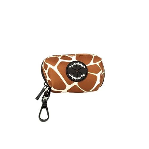 candyPet®-Hygiene Bag Holder - Made of soft neoprene - Easy and practical to use - Matching Harness, Collar and Leash, GIRAFFE candyPet®-Hygiene Bag Holder - Made of soft neoprene - Easy and practical to use - Matching Harness, Collar and Leash, GIRAFFE von candyPet