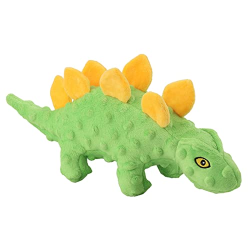 Plüsch-Dinosaurier-Spielzeug, süßes Welpen-Spielzeug, lindert gefüllte Welpen, Hunde, Kauspielzeug für Welpen, kleine, mittelgroße Hunde von caoxhenr
