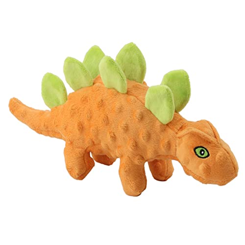 Plüsch-Dinosaurier-Spielzeug, süßes Welpen-Spielzeug, lindert gefüllte Welpen, Hunde, Kauspielzeug für Welpen, kleine, mittelgroße Hunde von caoxhenr