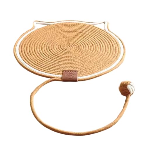 Lustige Katzenspielzeug Postmatte Baumwollseil Stilvolle Katzen Kratzmatte Rund Tierprodukt Für Krallenpflege Lustige Katzenspielzeug Postmatte Baumwollseil Stilvolle Katzen Kratzmatte Rund Tierprodukt Für Krallenpflege von carotoe