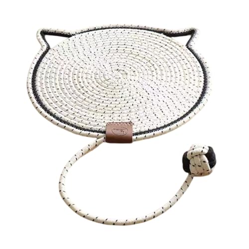 Lustige Katzenspielzeug Postmatte Baumwollseil Stilvolle Katzen Kratzmatte Rund Tierprodukt Für Krallenpflege Lustige Katzenspielzeug Postmatte Baumwollseil Stilvolle Katzen Kratzmatte Rund Tierprodukt Für Krallenpflege von carotoe