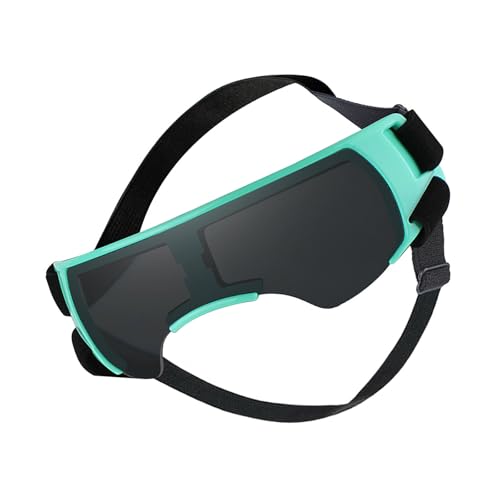 Pet Shades Hundebrille für schwere Schneeregion mit verstellbarem Riemen, leicht zu tragen, für Sport, Reisen, Hund, Outdoor von carotoe