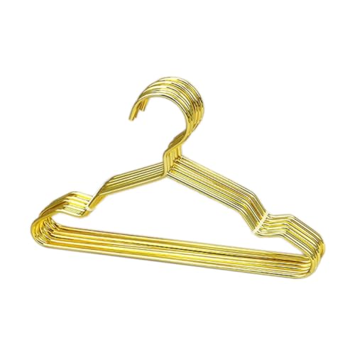 casstaly 20 cm Kleiderbügel für Haustierkleidung, Kleiner Kleiderbügel Aus Metall für Hunde, Katzen, Puppen, Tierhandlungen, Kleiderstütze, Mini-Kleiderbügel von casstaly