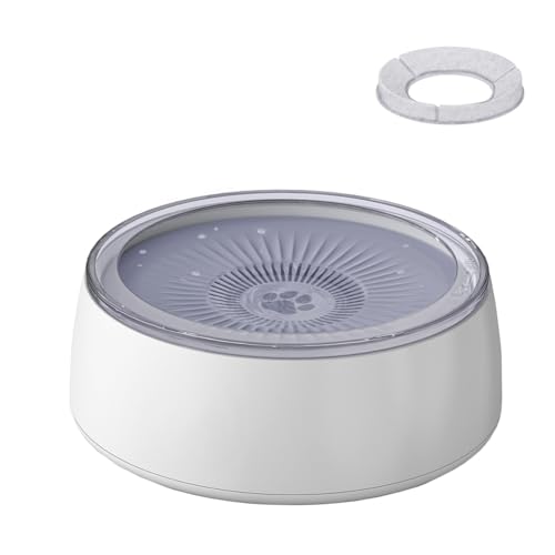 casstaly 3L Pet Water Bowl Dog Water Bowl No Spill Dog Bowl with Slow Feeder Mat, 2,863.3 g Splash Proof Pet Water Dispenser Blue casstaly 3L Pet Water Bowl Dog Water Bowl No Spill Dog Bowl with Slow Feeder Mat, 2,863.3 g Splash Proof Pet Water Dispenser Blue von casstaly