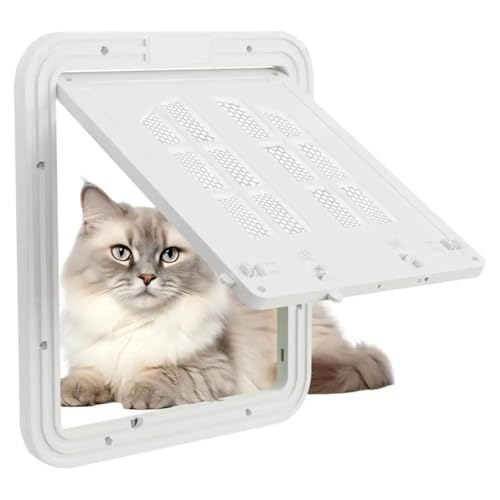 casstaly Haustiertür, Abschließbar, Innentürklappe, Katzenfenstertür, Katzengitter, Barriere, Fenstergitter, Hundetüreinsatz A casstaly Haustiertür, Abschließbar, Innentürklappe, Katzenfenstertür, Katzengitter, Barriere, Fenstergitter, Hundetüreinsatz A von casstaly