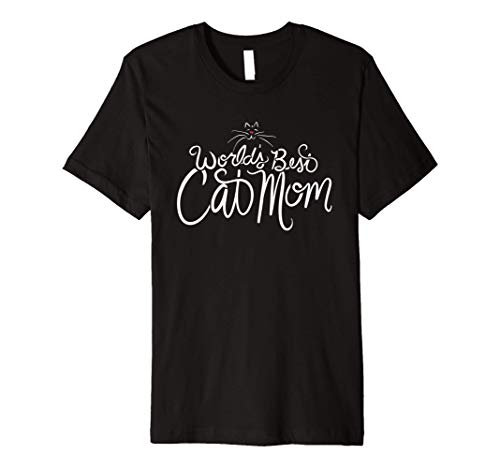 World's Best Cat Mom fun Premium T-Shirt von CAT