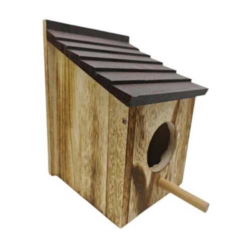 Fenster Vogelhaus Holz Vogelhaus für Außen Deko Draußen Klein Vogelnest Nistkasten für Rotkehlchen Throstle Sitzstange Fenster Vogelhaus Holz Vogelhaus für Außen Deko Draußen Klein Vogelnest Nistkasten für Rotkehlchen Throstle Sitzstange von catgol
