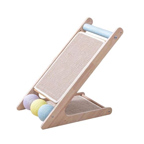 catgol Kratzbaum aus Holz, L-förmig, Möbelschutz, geneigt, interaktives Spielzeug, Kätzchen, Kratzrampe catgol Kratzbaum aus Holz, L-förmig, Möbelschutz, geneigt, interaktives Spielzeug, Kätzchen, Kratzrampe von catgol