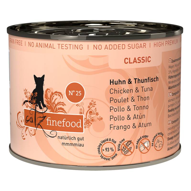 catz finefood 6 x 200 g - Huhn & Thunfisch von Catz Finefood