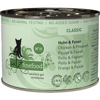 catz finefood Dose 6 x 200 g - Huhn & Fasan von Catz Finefood