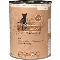 catz finefood Dose 6 x 400 g - Wild von Catz Finefood