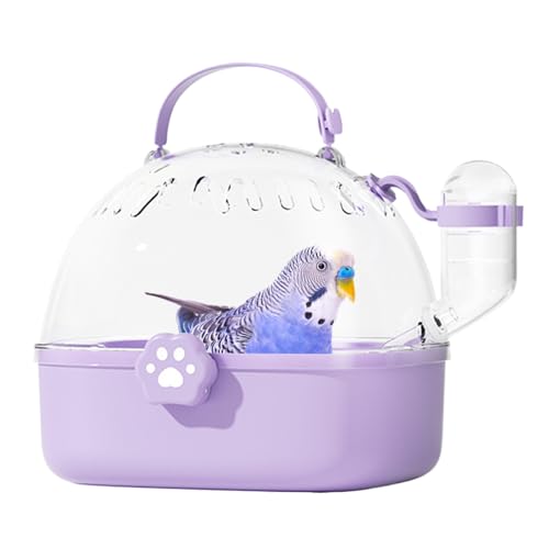 Bird Carrier Travel, Small Pet Carrier, Portable Bird Cage with Safe Materials and Lightweight Design for Outdoor Transport of Parakeets or Tiny Birds, 1 Piece von ccuzs