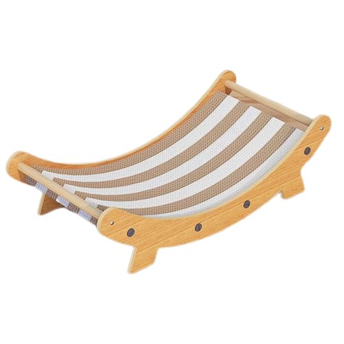 Cat Lounger Scratcher, Cardboard Cat Chair, Kitten Scratcher Bed with Sturdy and Long Lasting Material for Indoor Cats or Furniture Protection, 5.51x21.26x10.08 Inches Cat Lounger Scratcher, Cardboard Cat Chair, Kitten Scratcher Bed with Sturdy and Long Lasting Material for Indoor Cats or Furniture Protection, 5.51x21.26x10.08 Inches von ccuzs