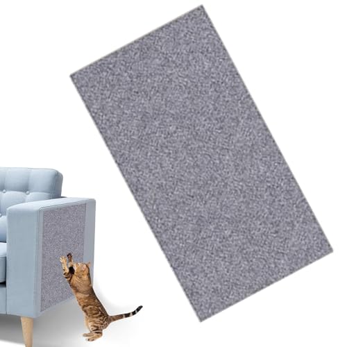 Cat Scratch Pad, Kitten Scratch Carpet, Trimmable Material, Cat Scratching Rug with Sticky and Non Slip Design for Both Kittens and Adult Pets, 23.62x39.37 Inches Cat Scratch Pad, Kitten Scratch Carpet, Trimmable Material, Cat Scratching Rug with Sticky and Non Slip Design for Both Kittens and Adult Pets, 23.62x39.37 Inches von ccuzs