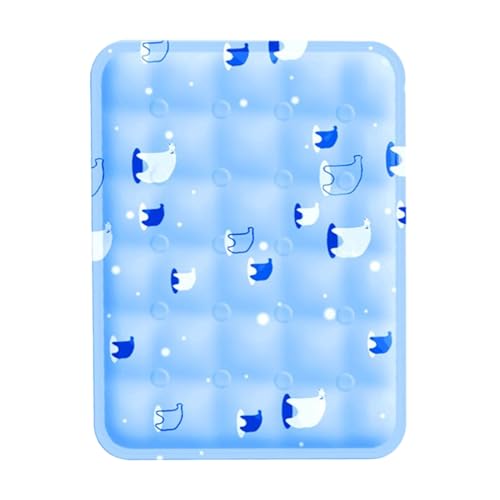 Dog Cooling Pad, Thicken Cool Mat, Washable Pet Cushion, Large Summer Relieve Pads, Breathable Crate Mattress for Puppy, Cat, Kennel, Floor, Outdoor, Home, Sleeping, Travel Comfort 23.62x19.69in Dog Cooling Pad, Thicken Cool Mat, Washable Pet Cushion, Large Summer Relieve Pads, Breathable Crate Mattress for Puppy, Cat, Kennel, Floor, Outdoor, Home, Sleeping, Travel Comfort 23.62x19.69in von ccuzs
