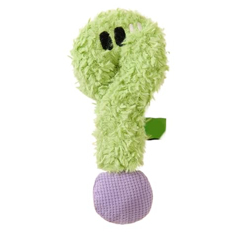 Dog Stuffed Animal Chew Toy, Punctuation-Shaped Squeaky Toy, Indestructible Chew for Large Dogs, Cat Sleeping Companion, Durable Teething Aid for Cocker Spaniels, Plush Material Dog Stuffed Animal Chew Toy, Punctuation-Shaped Squeaky Toy, Indestructible Chew for Large Dogs, Cat Sleeping Companion, Durable Teething Aid for Cocker Spaniels, Plush Material von ccuzs
