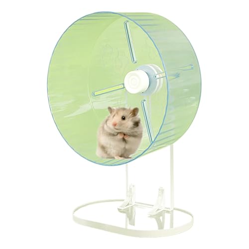 Hamster Exercise Wheel, Silent Acrylic Spinner, Small Pet Running Wheel, Non-Slip Sturdy Design Dwarf and Syrian Hamsters for Your Furry Friend, 18x12x21cm White Purple Blue Hamster Exercise Wheel, Silent Acrylic Spinner, Small Pet Running Wheel, Non-Slip Sturdy Design Dwarf and Syrian Hamsters for Your Furry Friend, 18x12x21cm White Purple Blue von ccuzs