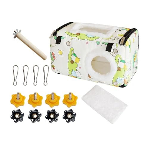 Parrot Sleeping House, Warm Bird Nest, Bed House Cotton, Parakeet Bed Parrot Nest, Winter Bird Hammock For Parakeets, Cockatiels, Conures, Cozy, Shelter, 7.87x5.12x5.51 Inc,Cotton Parrot Sleeping House, Warm Bird Nest, Bed House Cotton, Parakeet Bed Parrot Nest, Winter Bird Hammock For Parakeets, Cockatiels, Conures, Cozy, Shelter, 7.87x5.12x5.51 Inc,Cotton von ccuzs