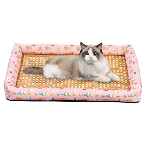 Pet Cooling Pad for Hot Weather, Washable Breathable Dog Rest Mat, Indoor Outdoor Self-Cooling, Soft Summer Sleep Cushion, Scratch-Resistant Lounger, 15.75x11.81x2.76 Inches Pet Cooling Pad for Hot Weather, Washable Breathable Dog Rest Mat, Indoor Outdoor Self-Cooling, Soft Summer Sleep Cushion, Scratch-Resistant Lounger, 15.75x11.81x2.76 Inches von ccuzs
