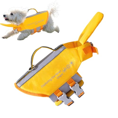 Puppy Life Vest, Comfortable Dog Swim Jacket, Pet Flotation Device with Adjustable Secure Fit and Built In Rescue Handle for Swimming Boating and Water Play, 1 Piece Puppy Life Vest, Comfortable Dog Swim Jacket, Pet Flotation Device with Adjustable Secure Fit and Built In Rescue Handle for Swimming Boating and Water Play, 1 Piece von ccuzs