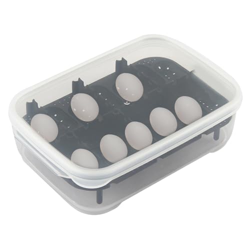 Snake Terrarium, Gecko Hatching Basin, Reptile Breeding Box, Transparent Habitat, 14 Grid Design, Compact Size, Indoor Transport Home Use, 18x13x5cm Black Transparent Snake Terrarium, Gecko Hatching Basin, Reptile Breeding Box, Transparent Habitat, 14 Grid Design, Compact Size, Indoor Transport Home Use, 18x13x5cm Black Transparent von ccuzs