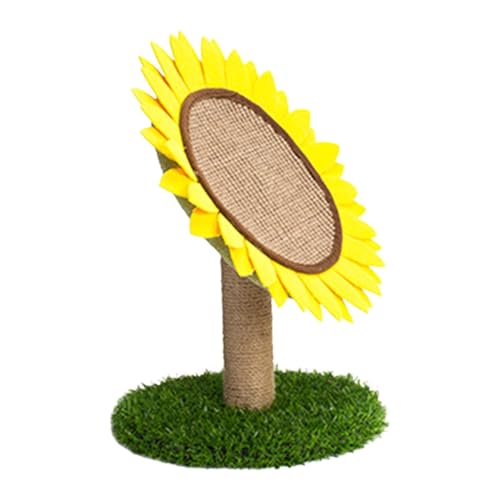 Sunflower Cat Scratching Post, Small Sisal Covered Kitten Scratcher, 11.81x11.81x17.72 Inches Cute Flower Cat Tree Furniture, Interactive Activity Stand for Indoor Cats and Pets Sunflower Cat Scratching Post, Small Sisal Covered Kitten Scratcher, 11.81x11.81x17.72 Inches Cute Flower Cat Tree Furniture, Interactive Activity Stand for Indoor Cats and Pets von ccuzs