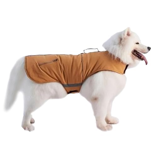 Wintermantel für Hunde, Rollkragen-Hundejacke, warmer Hunde-Pyjama, Welpen-Wintermantel mit warmem und gemütlichem Rollkragen-Design für Welpen, bietet winddichten Schutz und Komfort im Winter Wintermantel für Hunde, Rollkragen-Hundejacke, warmer Hunde-Pyjama, Welpen-Wintermantel mit warmem und gemütlichem Rollkragen-Design für Welpen, bietet winddichten Schutz und Komfort im Winter von ccuzs